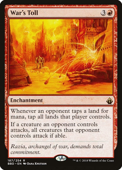 War's Toll (187) (BBD)