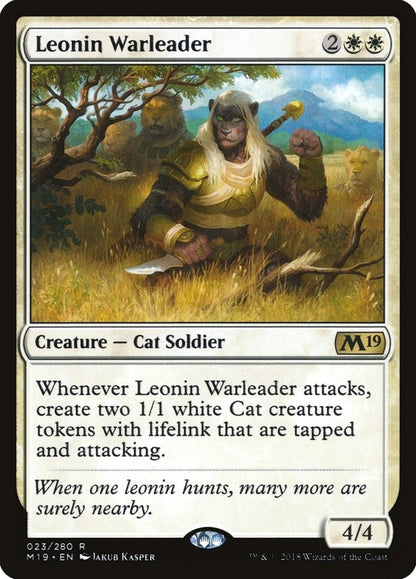 Leonin Warleader (23) (M19)