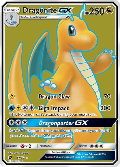 Dragonite GX (Full Art) (67/70) (DRM)