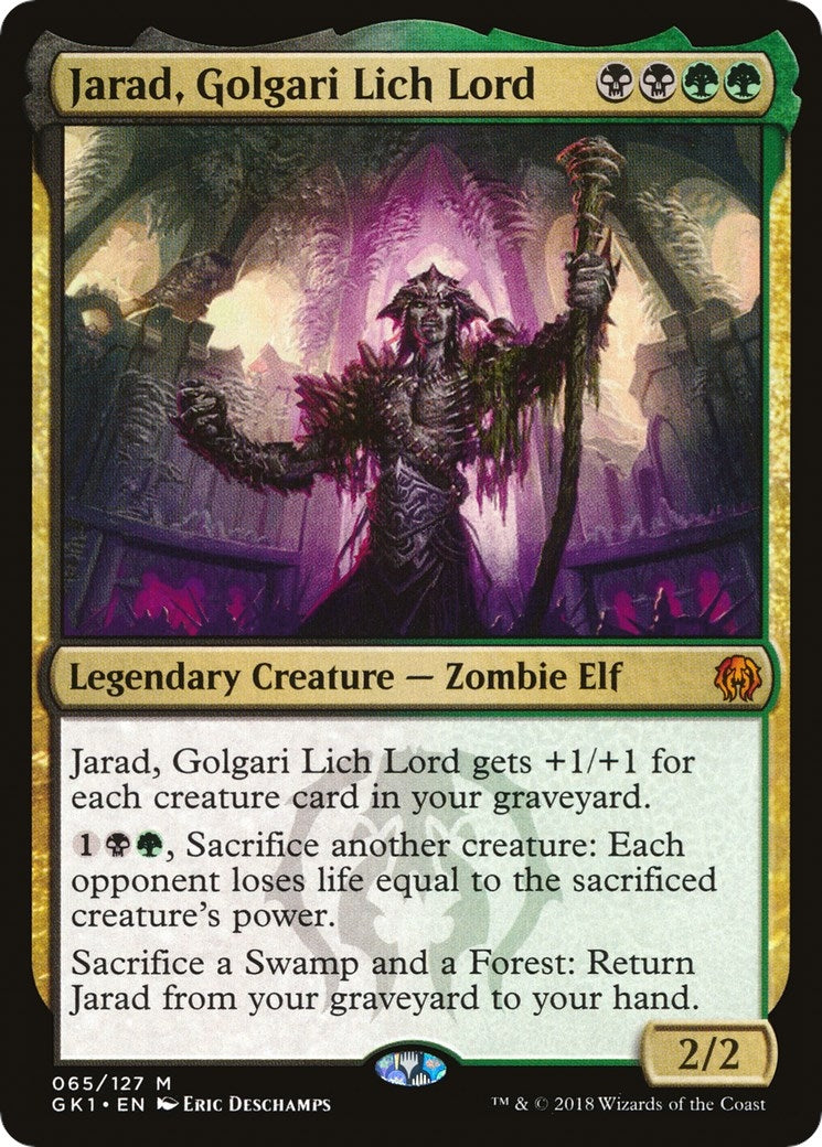 Jarad, Golgari Lich Lord (65) (GR1)