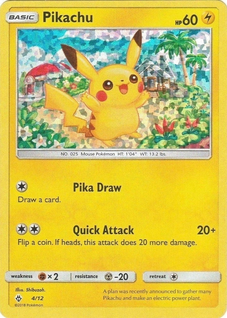 Pikachu (004/012) (M18)