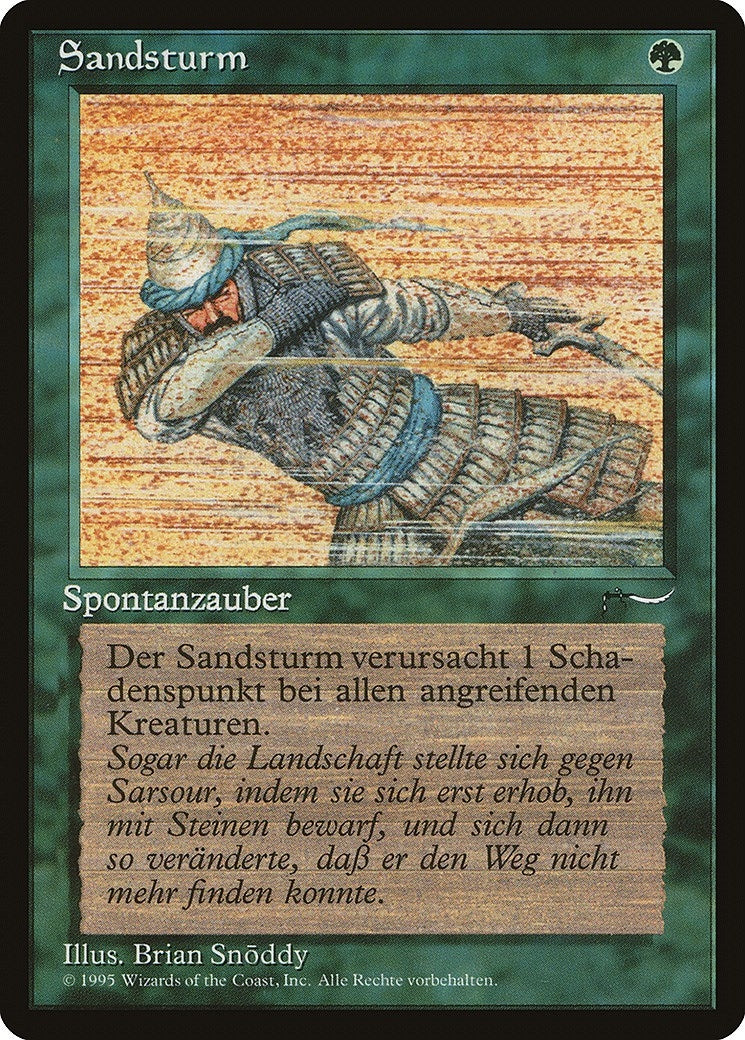 Sandstorm (German) - "Sandsturm" (REN)
