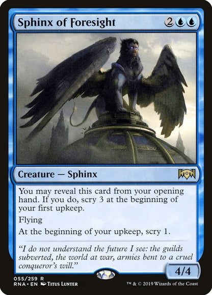 Sphinx of Foresight (55) (RNA)