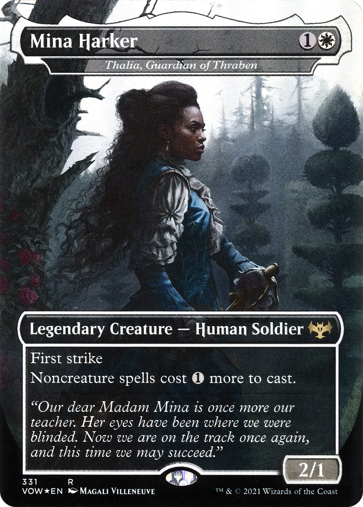 Thalia, Guardian of Thraben - Mina Harker [Innistrad: Crimson Vow]