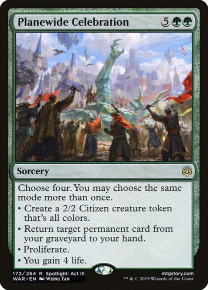 Planewide Celebration (172) (WAR)