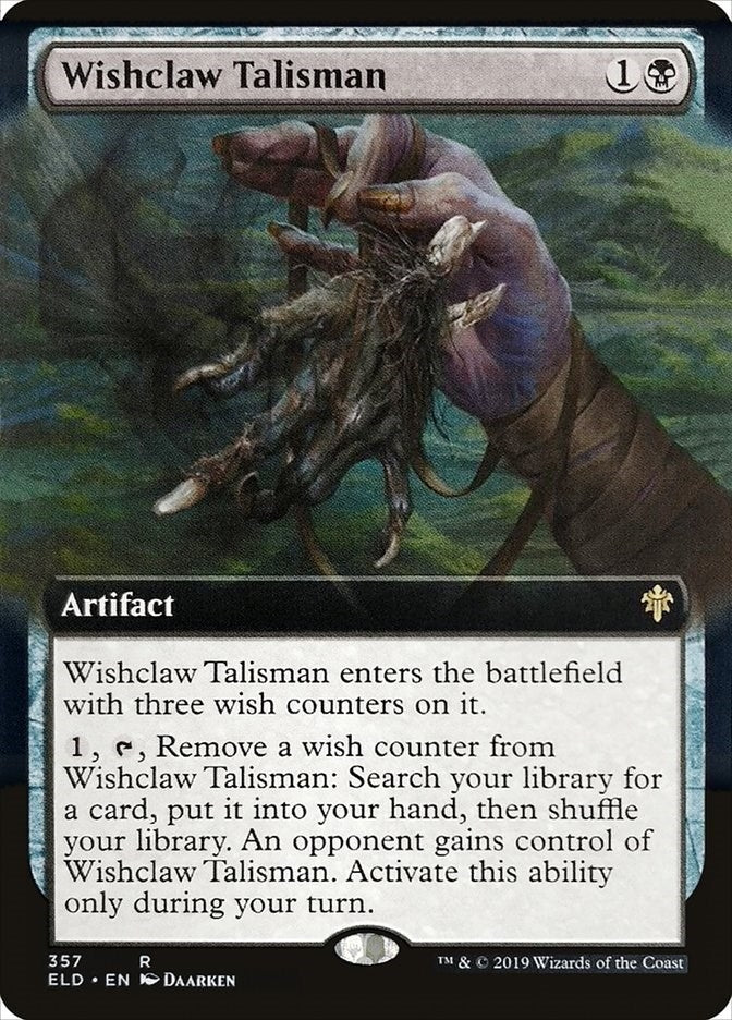 Wishclaw Talisman (Extended Art) (357) (ELD)