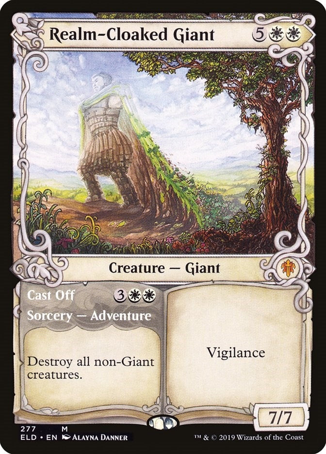 Realm-Cloaked Giant (Showcase) (277) (ELD)