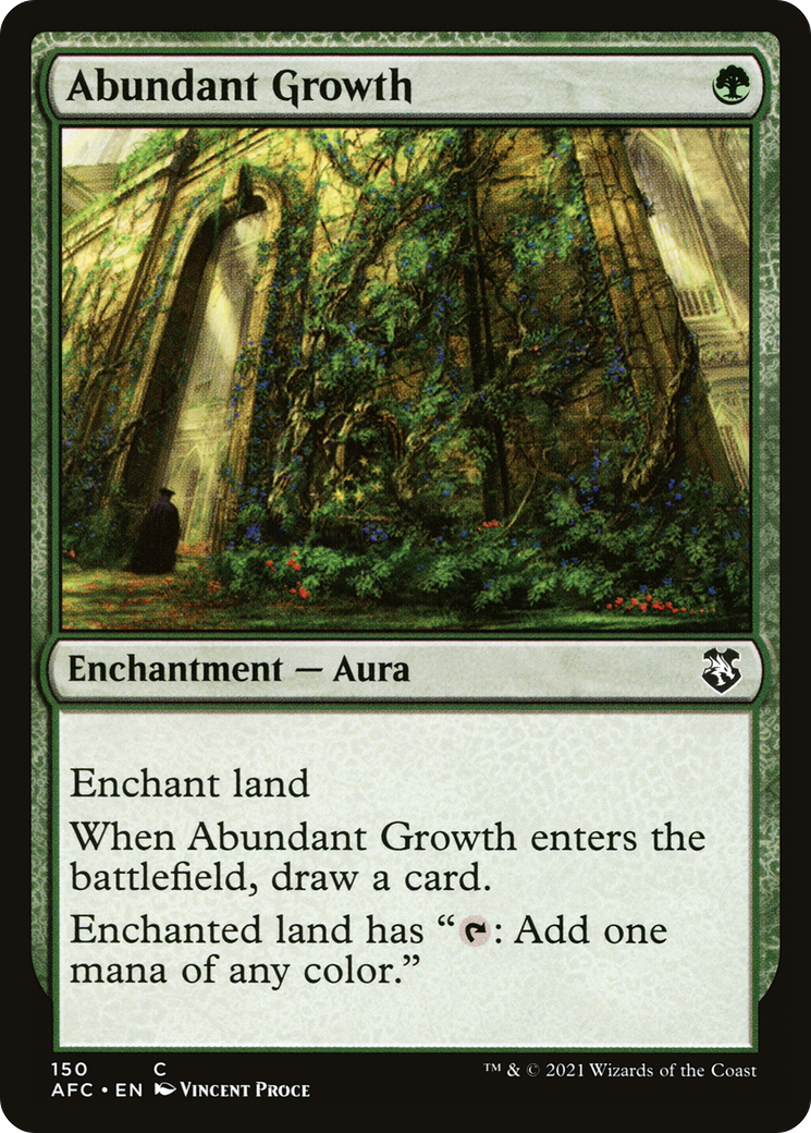 Abundant Growth [Dungeons & Dragons: Adventures in the Forgotten Realms Commander]