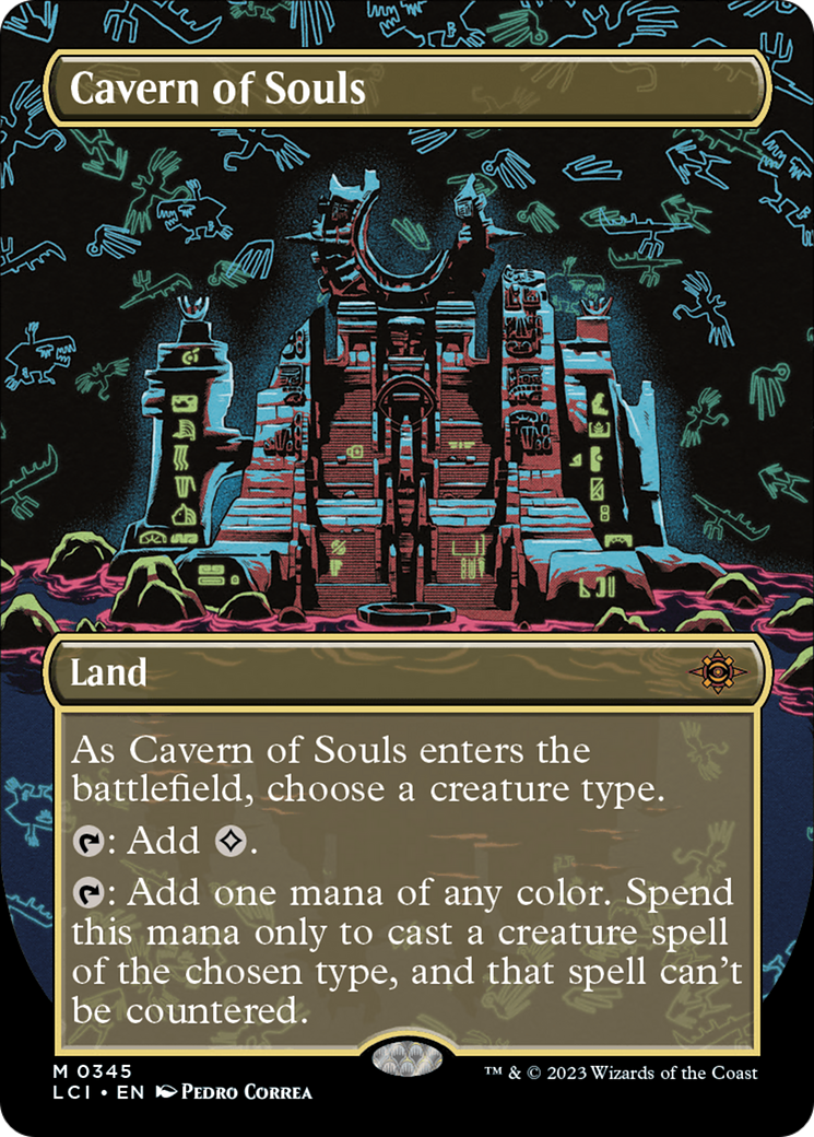 Cavern of Souls (0345) (Borderless) [The Lost Caverns of Ixalan]