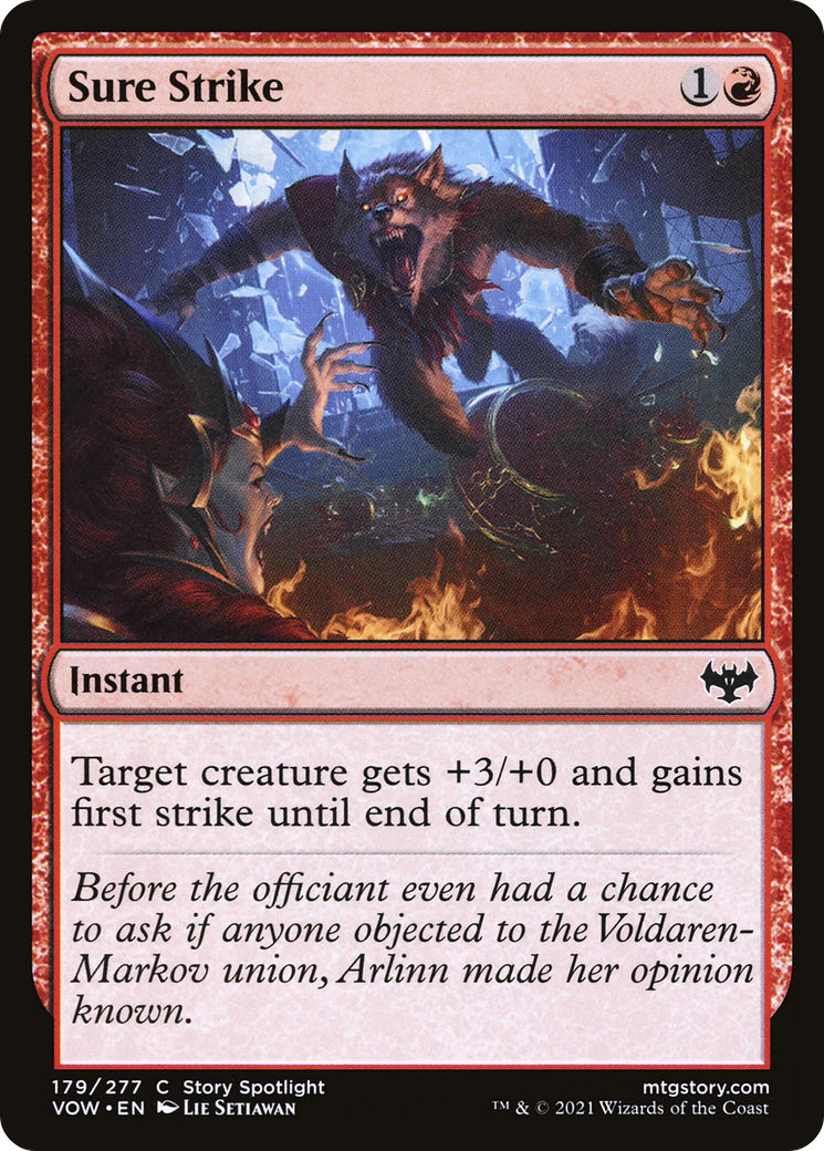 Sure Strike [Innistrad: Crimson Vow]