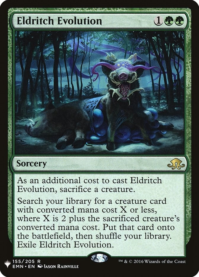 Eldritch Evolution (155) (LIST)