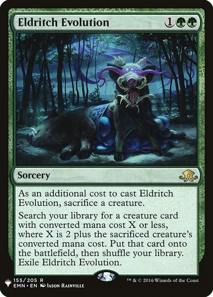 Eldritch Evolution (155) (LIST)