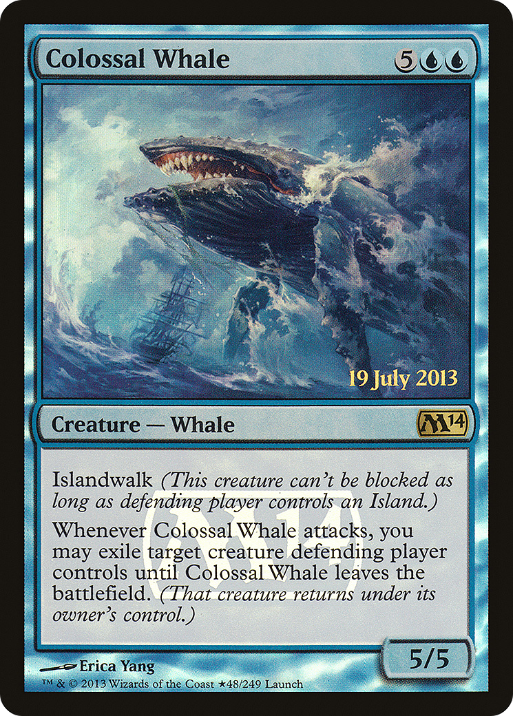 Colossal Whale [Magic 2014 Prerelease Promos]