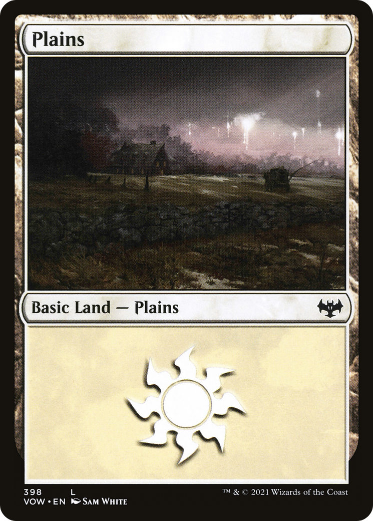 Plains (398) [Innistrad: Crimson Vow]