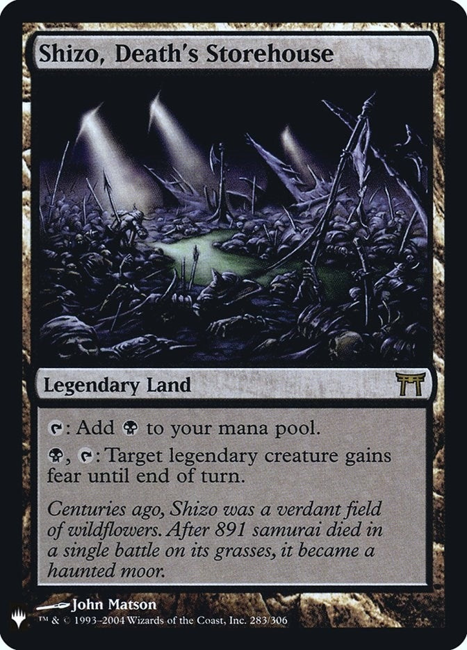 Shizo, Death's Storehouse (283) (LIST)