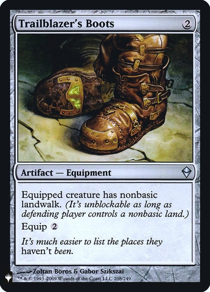 Trailblazer's Boots (208) (LIST)