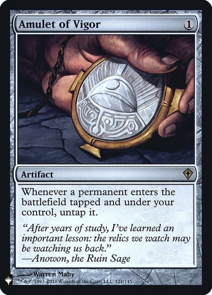 Amulet of Vigor (121) (LIST)