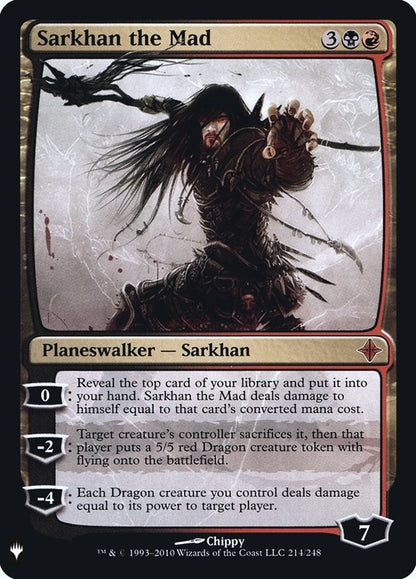 Sarkhan the Mad (214) (LIST)