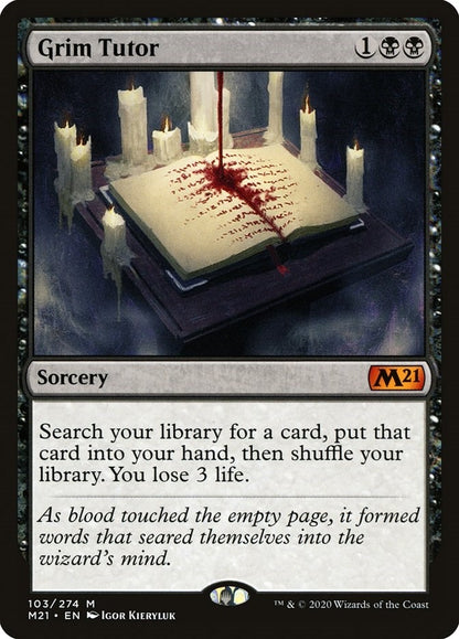 Grim Tutor (103) (M21)