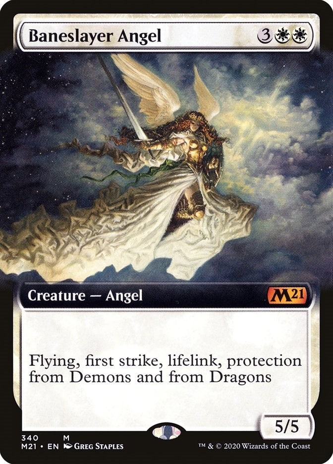 Baneslayer Angel (Extended Art) (340) (M21)