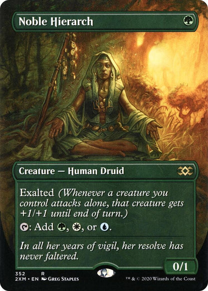 Noble Hierarch (Borderless) (352) (2XM)