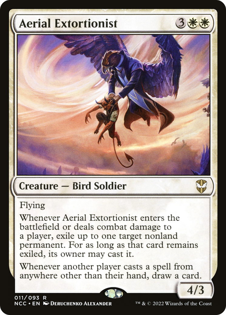 Aerial Extortionist [Streets of New Capenna Commander]