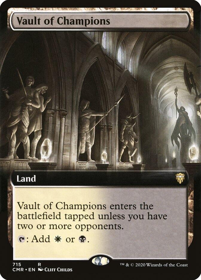 Vault of Champions (Extended Art) (715) (CMR)
