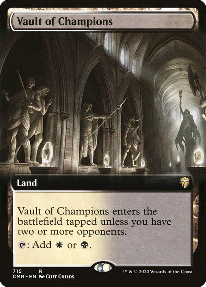Vault of Champions (Extended Art) (715) (CMR)
