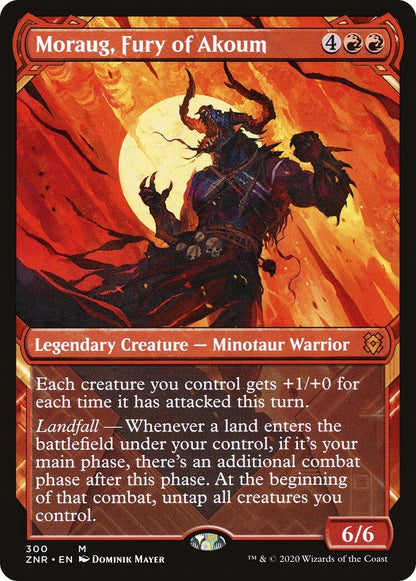 Moraug, Fury of Akoum (Showcase) (300) (ZNR)