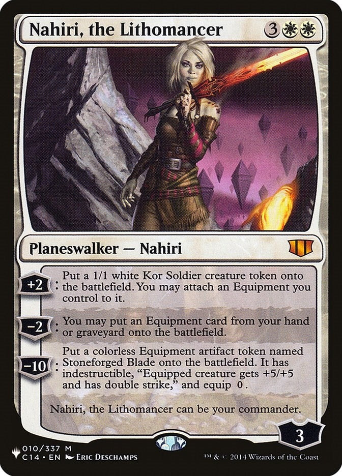 Nahiri, the Lithomancer (010/337) (LIST)