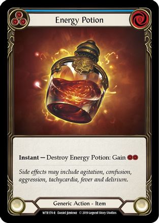 Energy Potion [WTR170-R] (Welcome to Rathe)  Alpha Print Rainbow Foil