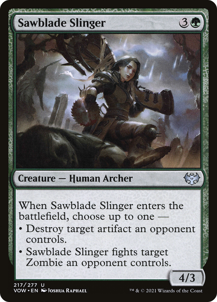 Sawblade Slinger [Innistrad: Crimson Vow]