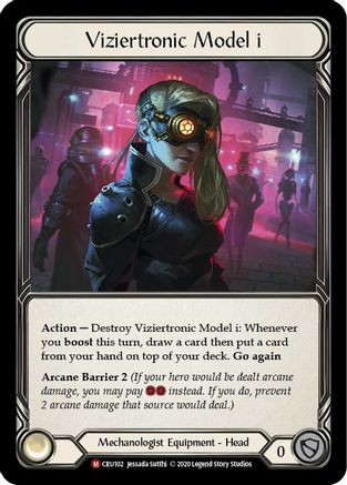 Viziertronic Model i [CRU102] (Crucible of War)  1st Edition Cold Foil