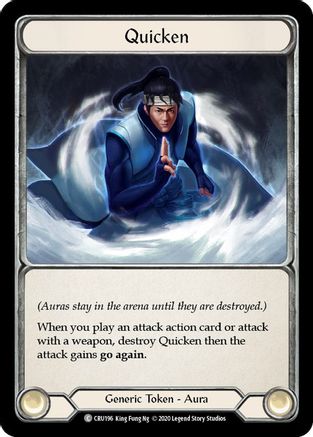 Quicken [U-CRU196-RF] (Crucible of War)  Rainbow Foil