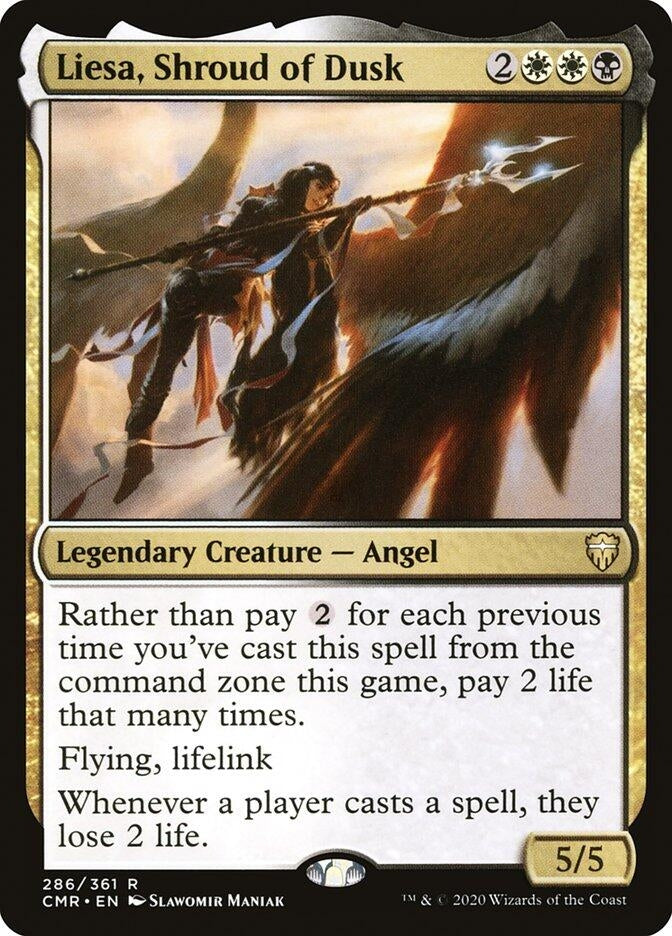 Liesa, Shroud of Dusk (286) (CMR)