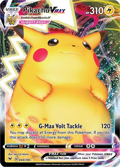 Pikachu VMAX (044/185) (SWSH04)