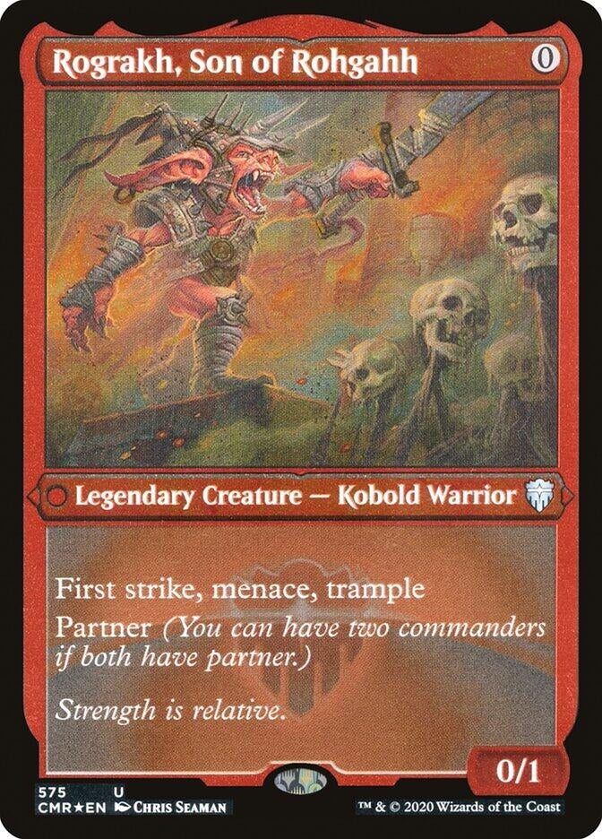Rograkh, Son of Rohgahh (Foil Etched) (575) (CMR)