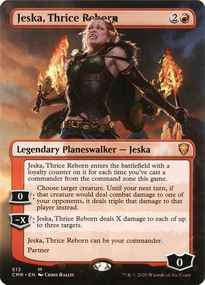 Jeska, Thrice Reborn (Borderless) (513) (CMR)