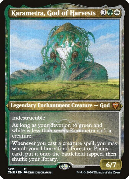 Karametra, God of Harvests (Foil Etched) (522) (CMR)
