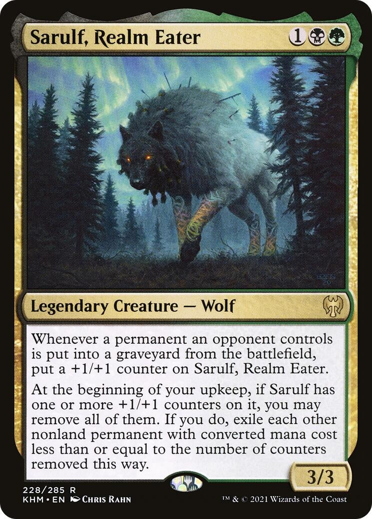 Sarulf, Realm Eater (228) (KHM)