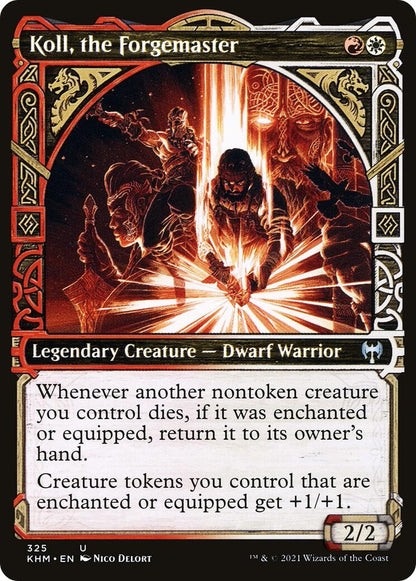 Koll, the Forgemaster (Showcase) (325) (KHM)