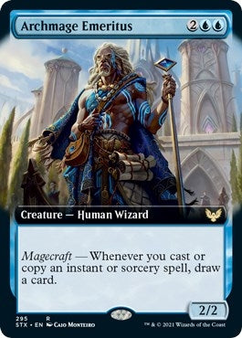 Archmage Emeritus (Extended Art) (295) (STX)