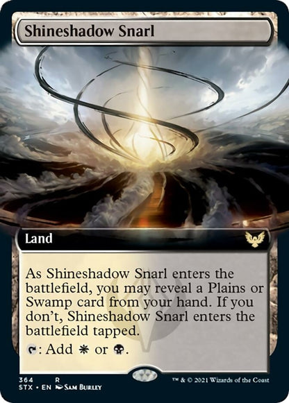 Shineshadow Snarl (Extended Art) (364) (STX)