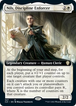 Nils, Discipline Enforcer (Extended Art) (347) (C21)