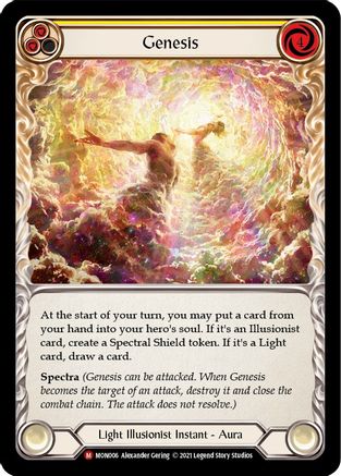 Genesis [MON006-RF] (Monarch)  1st Edition Rainbow Foil