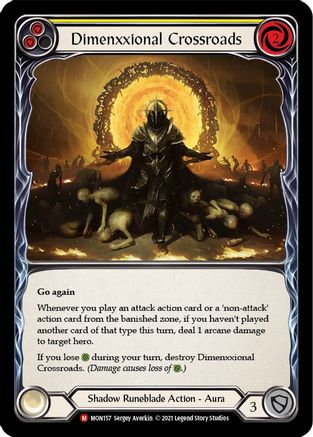 Dimenxxional Crossroads [MON157] (Monarch)  1st Edition Normal