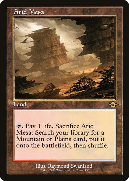 Arid Mesa (Retro Frame) (436) (MH2)