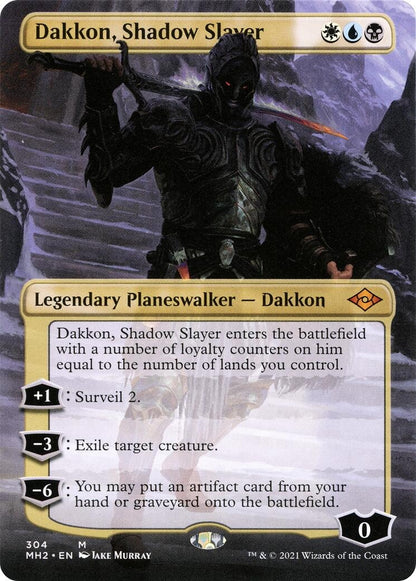 Dakkon, Shadow Slayer (Borderless) (304) (MH2)