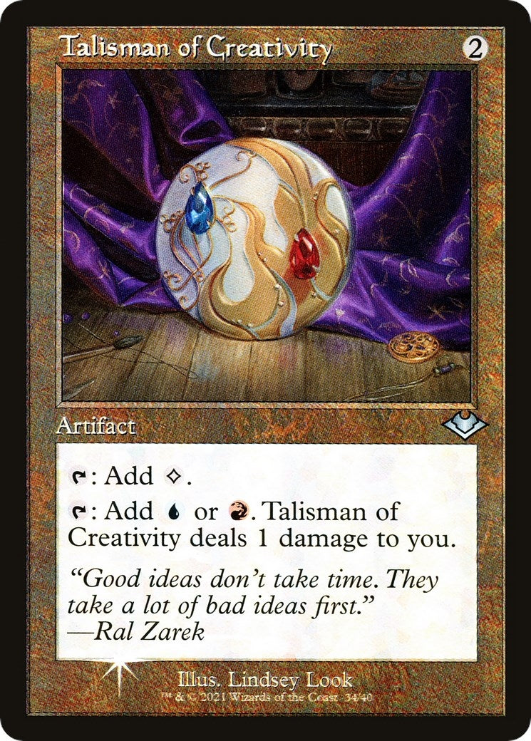 Talisman of Creativity (Retro Frame) (34) (MH1)