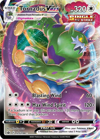 Tornadus VMAX (125/198) (SWSH06)